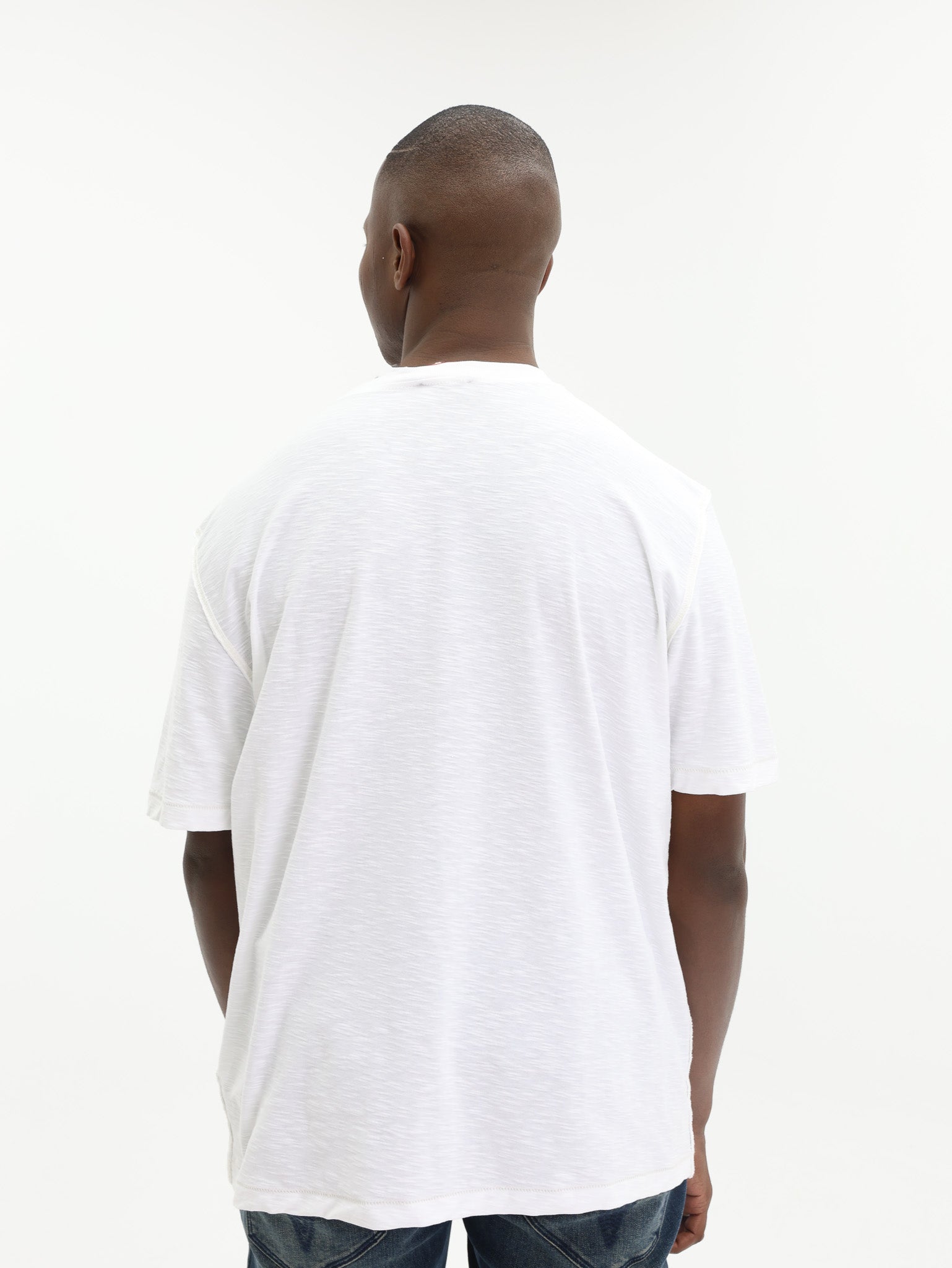 Diesel T-Shirt T-Adjust K2 Logo White